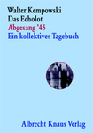 Buchcover: Walter Kempowski "Das Echolot"