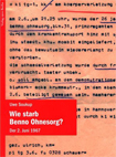 Buchcover: Uwe Soukup "Wie starb Benno Ohnesorg?"