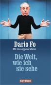 Buchcover: Dario Fo "Die Welt, wie ich sie sehe"