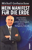 Buchcover, Michail Gorbatschow »Mein Manifest für die Erde«